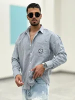 پیراهن پشمی P00018 - Image 7