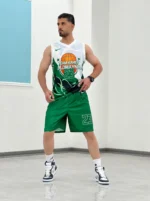 ست رکابی,شلوارک S00015 - Image 15