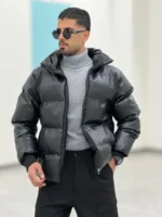 کاپشن چرم K0004