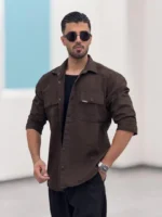 پیراهن کتان P00033 - Image 3