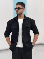 پیراهن کتان P00033 - Image 4